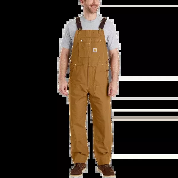 Men's Relaxed Fit Duck Bib 32" Overall