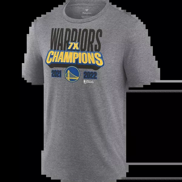 Men's Warriors NBA Champs Shot Clock Tee