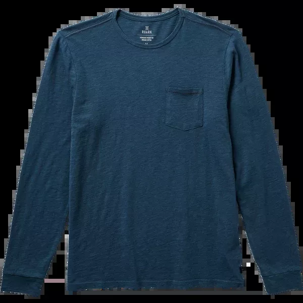 Men's Well Worn Midweight Organic Long Sleeve Tee
