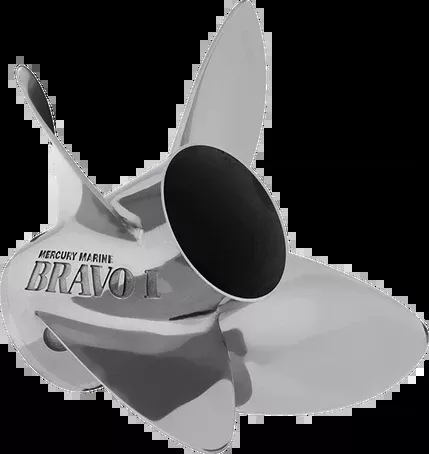 Mercury Racing 8M0064471 Bravo I FS 4-Blade Stainless Propeller – 15.25" x 26" RH