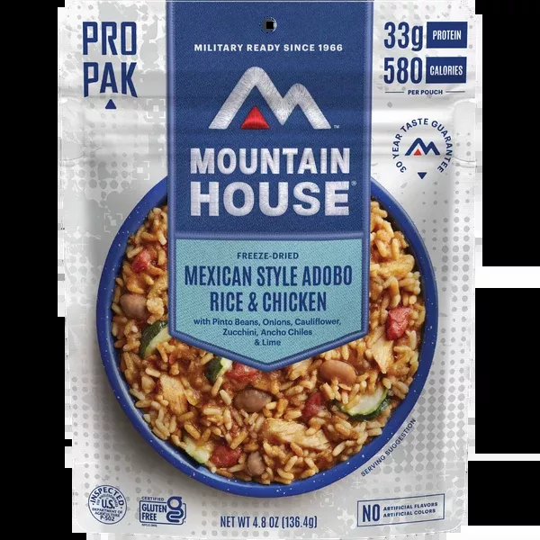 Mexican Style Adobo Rice & Chicken Pro Pak (1 Serving)