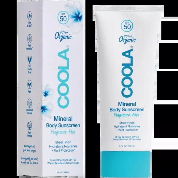 Mineral Body Organic Sunscreen Lotion SPF 50
