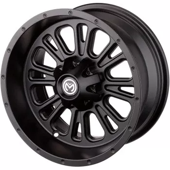 Moose Offroad 399X Wheel Wheel - 399X - Front - Black - 12x7 - 4/110 - 4+3