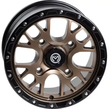 Moose Offroad 545X Wheel - Front/Rear - Bronze - 14x7 - 4/110 - 5+2