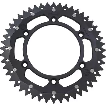 Moose Offroad Dual Sprocket Dual Sprocket - 48 Tooth - Black - Honda