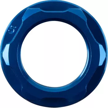 Moose Offroad Steering Stem Nut Steering Stem Nut - Blue