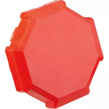 Moose Offroad Wheel Hub Cap - Red - RZR/General