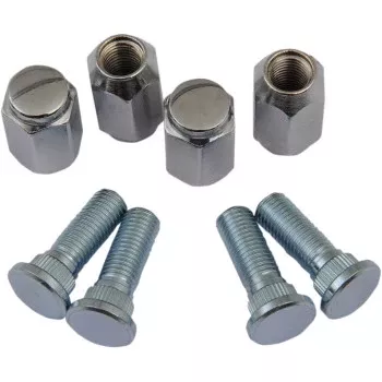 Moose Offroad Wheel Stud/Nut Kit - Front/Rear - '18-'25 Kodiak 450/700 EPS/'17-'25 Grizzly 700 EPS