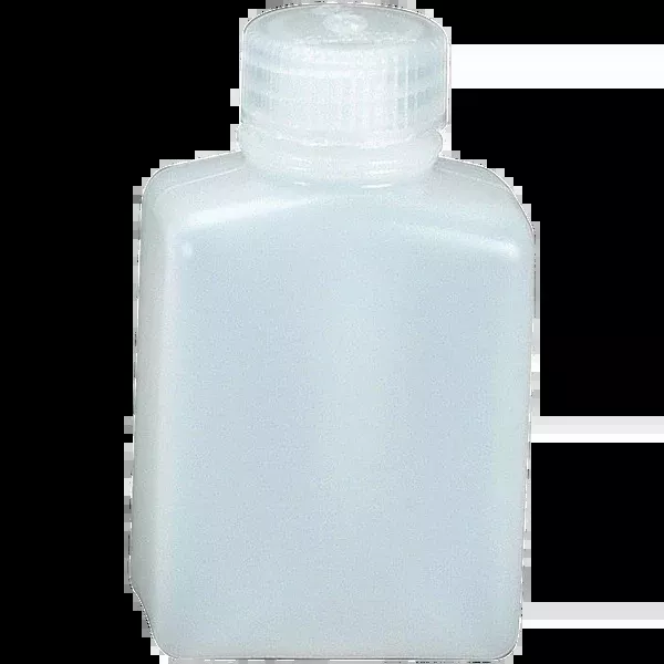 Nalgene Wide Mouth Rectangular HDPE 8 OZ