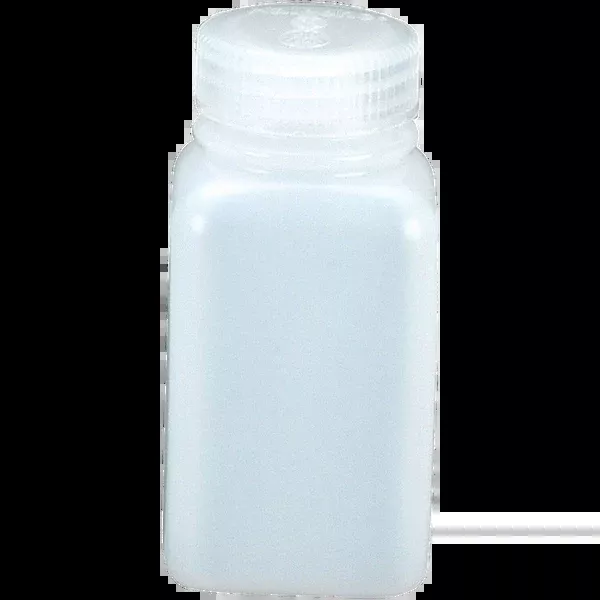Nalgene Wide Mouth Square HDPE 6 OZ