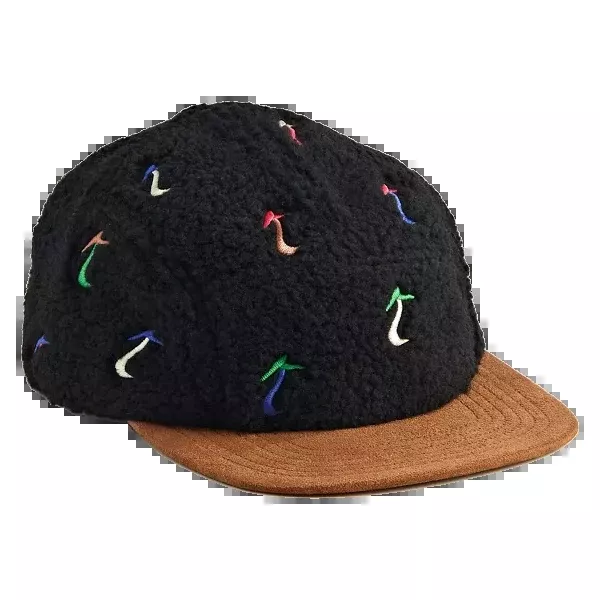 Night Shrooms 5-panel Sherpa Hat
