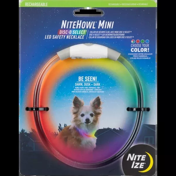 NiteHowl Mini Rechargeable LED Safety Necklace