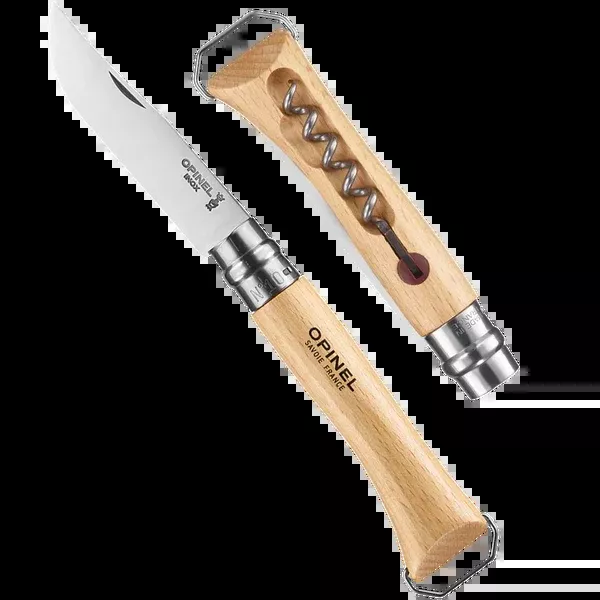 No. 10 Corkscrew Bottle Knife with Bottle Opener