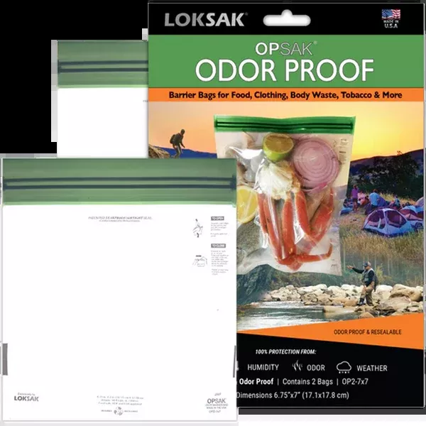 Opsak Barrier Bag 7" x 7" (2 Pack)