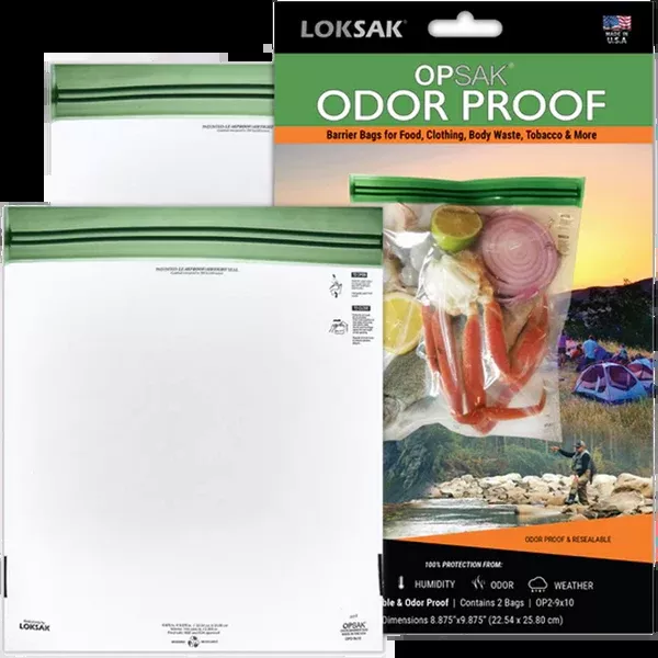 Opsak Barrier Bag 9" x 10" (2 Pack)