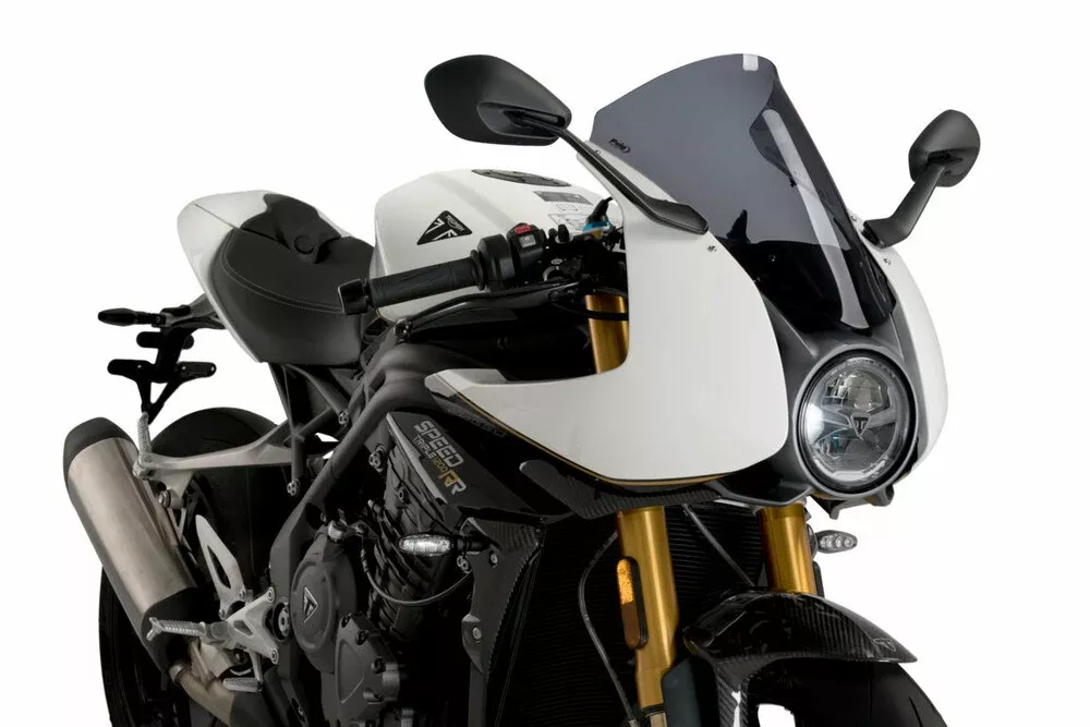 PUIG WINDSCREEN R-RACER DARK SMOKE TRI