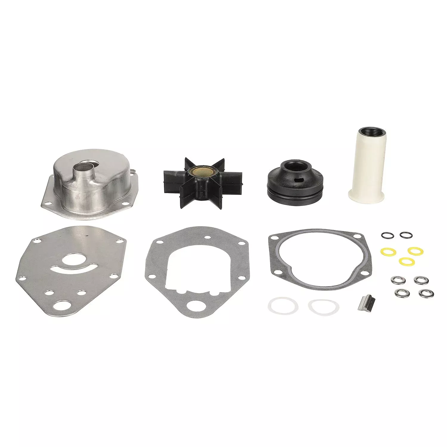 Quicksilver 812966A12 Water Pump Repair Kit for Mercury and Mariner 4-Stroke 30–60HP Outboards