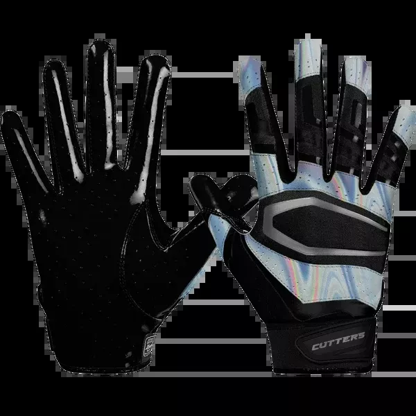 Rev Pro 3.0 Chrome Iridescent Receiver Gloves