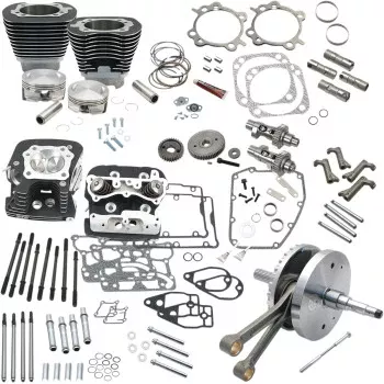 S&S Cycle 124" Hot Set Up Engine Performance Kit - 96/103/110A Twin Cam