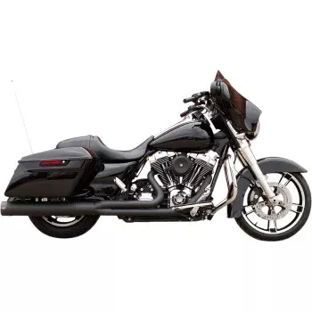 S&S Cycle 2-into-1 Exhaust for '95-'16 FL - Black