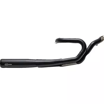 S&S Cycle 2-into-1 Grand National Exhaust System - Black - Race Only