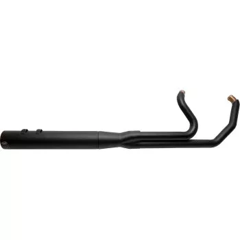 S&S Cycle 2-into-1 Sidewinder Exhaust System - 50 State - Black - Touring '07-'16