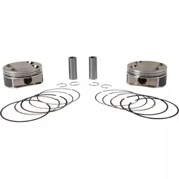 S&S Cycle Big Bore Piston Kit - 124" - +.010 - M8