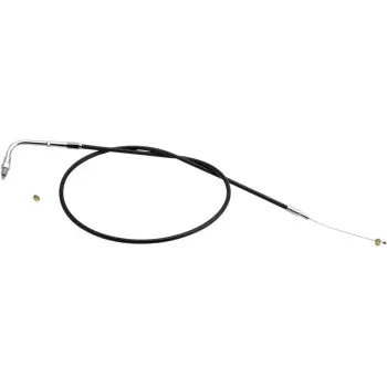 S&S Cycle Black Vinyl Idle Cable - 42" - Black
