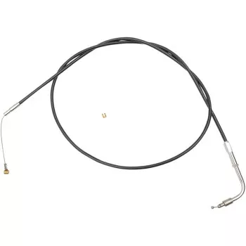 S&S Cycle Black Vinyl Idle Cable - 48" - Black