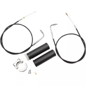 S&S Cycle Dual-Cable Throttle Assembly Kit - 39" - E&G Carbs