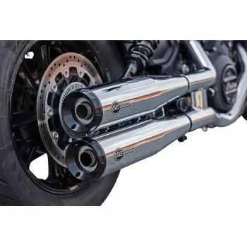 S&S Cycle Grand National Slip-On Mufflers - Chrome - Race Only