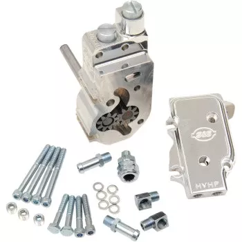 S&S Cycle High Volume/High Pressure (HVHP) Polished Billet Oil Pump