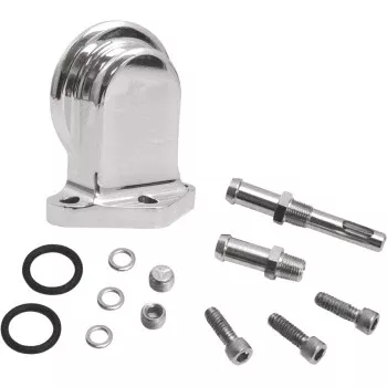 S&S Cycle Oil Filter Mounting Bracket Kit - Polished