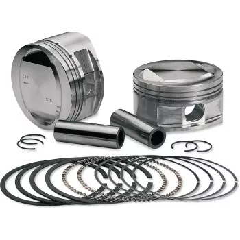 S&S Cycle Piston Kit - 106" Stroker - 3.875" +0.010" - 95"-103" Motors