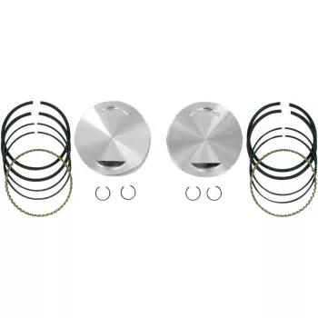 S&S Cycle Piston Kit - For 113" Super Sidewinder - 4.000" - +0.010"