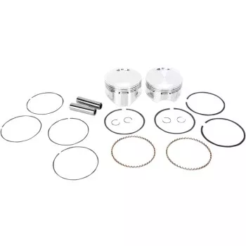 S&S Cycle Piston Kit - For 113" Super Sidewinder - 4.000" - Standard