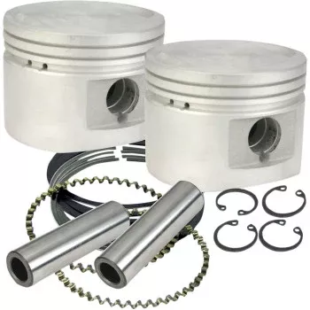 S&S Cycle Piston Kit - For 80" Stock or S&S Heads - 3.500" - Standard