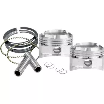 S&S Cycle Piston Kit - For 88"/93"/96" Super Stock Heads - 3.625" - +0.010"