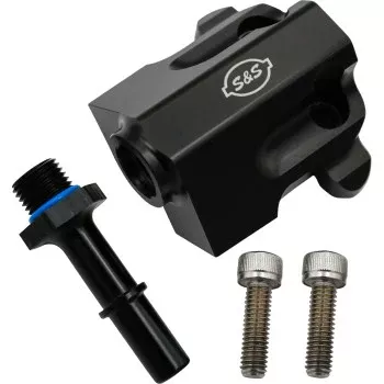 S&S Cycle Replacement Fuel Rail Kit - Black - M8 Touring