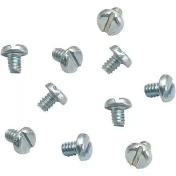 S&S Cycle Slotted Pan Head Screws - 10 Pack