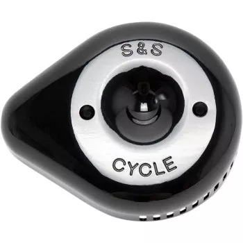 S&S Cycle Stealth Air Cleaner Cover - Slasher - Black