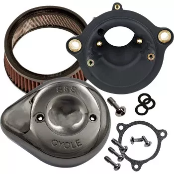 S&S Cycle Stealth Air Cleaner Kit - Cover - M8 Touring