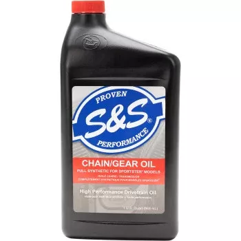 S&S Cycle Synthetic Chain/Gear Oil - 1 U.S. quart