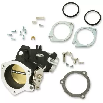 S&S Cycle Throttle Hog Cable Operated Throttle Body Kit - Black - 58 mm