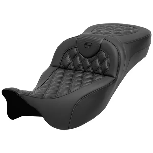 Saddlemen 2008-2024 FLHR, FLHT, FLHX & FLTR Extended Reach Roadsofa CF LS Seat Motorcycle Accessories