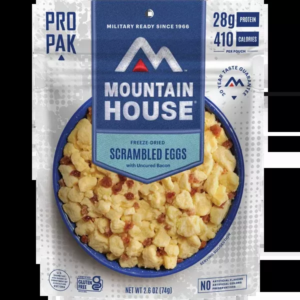 Scrambled Eggs with Bacon Pro Pak (1 Serving)