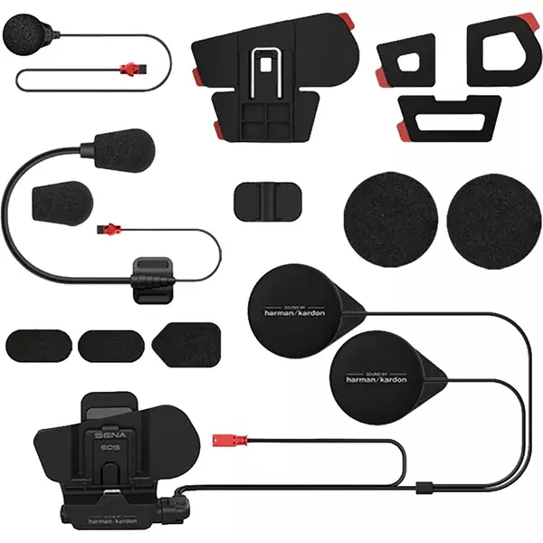 Sena 60S Smart Helmet Clamp Kit w/ Universal Mic Kit Communication Head Set Accessories