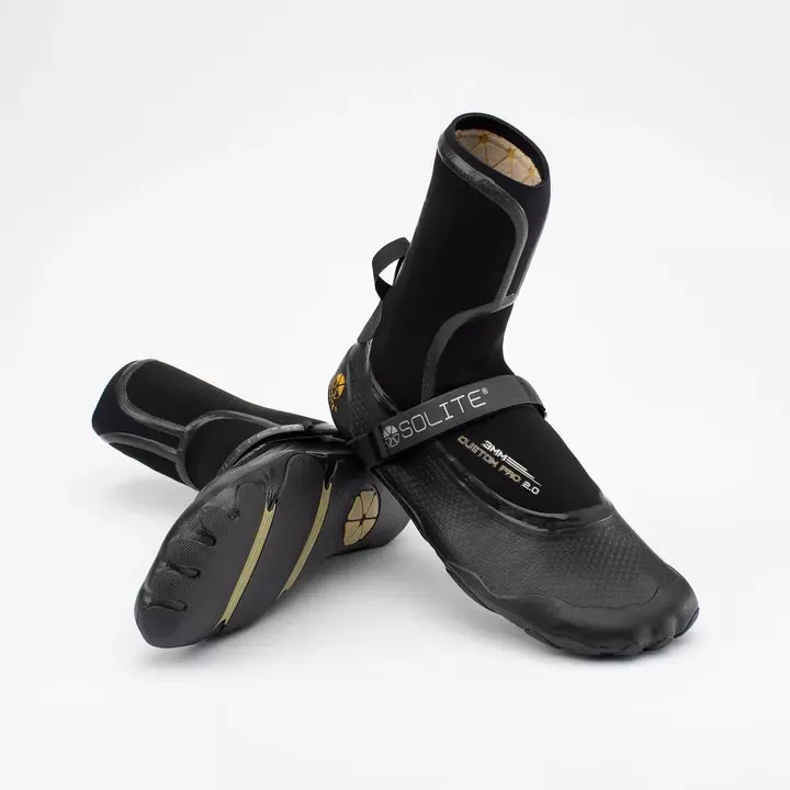Solite Boots 3mm Custom Pro 2.0 Boot – 2024 Black/Gum