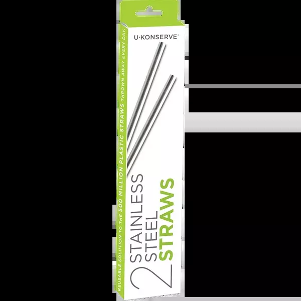 Stainless Steel Straws 2-Pack