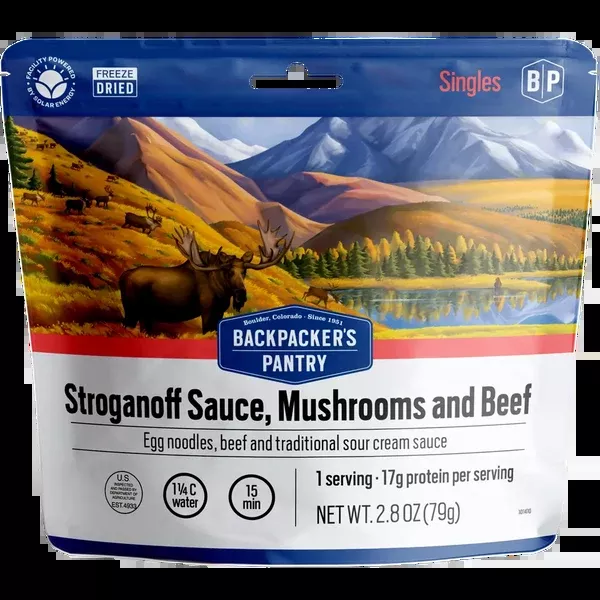 Stroganoff Sauce, Mushrooms & Beef